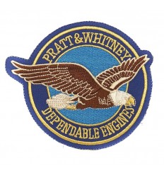 101 Inc. - Naszywka Pratt & Whitney Depandable Engines - Wyszywana - Termoprzylepna
