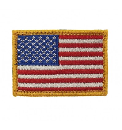 Patch - Naszywka US Flag - Rzep Velcro - Kolor