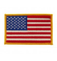101 inc. - Naszywka flaga USA - US Flag - Large - 9x5,5cm - Termoprzylepna