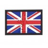 101 Inc. - Naszywka Flaga Wielkiej Brytanii - United Kingdom with contour - 3D PVC