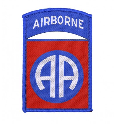 101 Inc. - Naszywka 82nd US AIRBORNE DIVISION - Gen.II - Wyszywana - Rzep