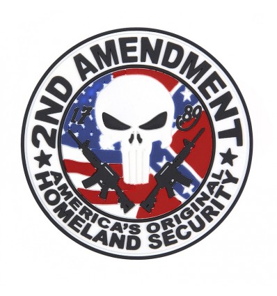 101 Inc. - 2ND AMENDMENT - 2. poprawka do Konstytucji USA - 3D PVC - Rzep