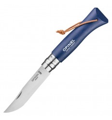 OPINEL - Nóż składany Colorama 08 - Rzemień - Dark Blue - 002212