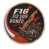 101 Inc. - Naszywka F-16 312 Squadron BONZO - Wyszywana - Termoprzylepna