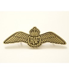 Wpinka / Odznaka - RAF Royal Air Force - Złoty