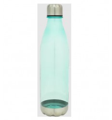 Schou - Butelka na wodę / napoje - WATER Bottle  BPA Free - 1L - Transparent green