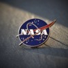 Oficjalny znaczek / wpinka / odznaka NASA - Metal emaliowany - pin