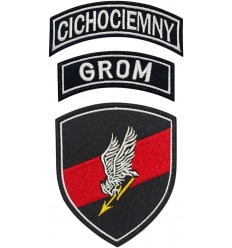 Mtac - Naszywka Jednostka Wojskowa GROM + łuczek