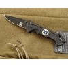 Mil-Tec - Nóż ratowniczy AutoKnife RESCUE - Czarny - 15323000