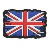 101 Inc. - Naszywka Flaga WIELKIEJ BRYTANII / UNITED KINGDOM Flag Vintage - 3D PVC - Rzep - 444130-7275