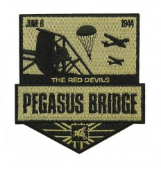 101 Inc. - Naszywka PEGASUS BRIGDE - Lądowanie aliantów w Normandii - Wyszywana - Termoprzylepna - 442306-8043