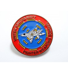Wpinka / Odznaka - TOP GUN - United States Navy - Fighter Weapons School